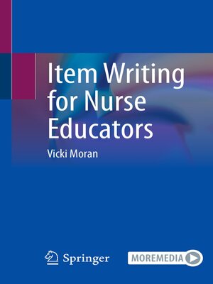 cover image of Item Writing for Nurse Educators